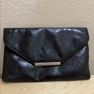 Black Envelope Clutch